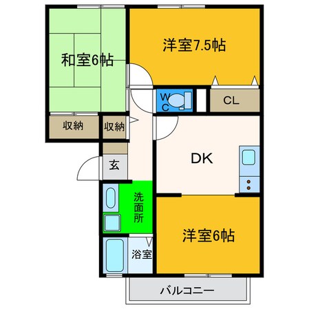 OKI・BUILDⅡの物件間取画像